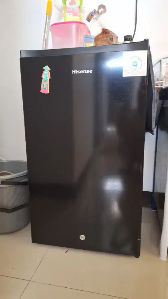 Kulkas Hisense 1 pintu like new