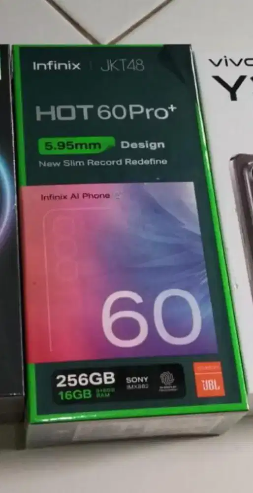 Jual HP INFINIX HOT 60 PRO warna Hitam
8/256 GB