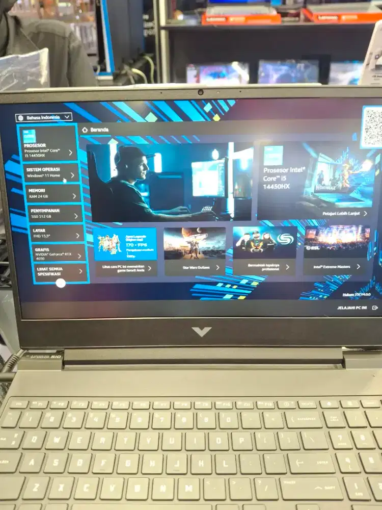 HP VICTUS RAM 24 GB INTERNAL 512 GB