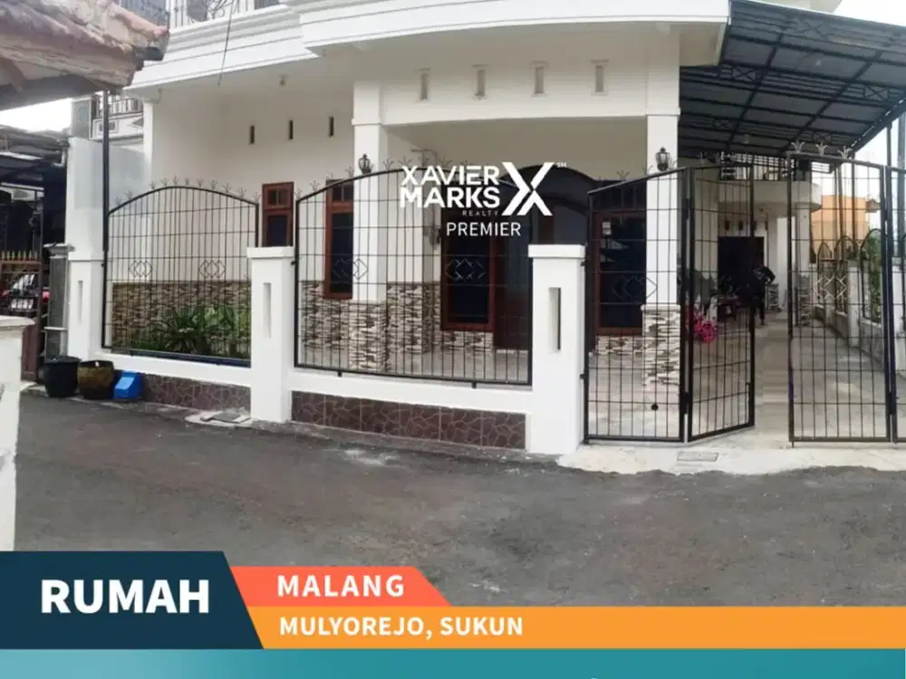 Dijual Rumah 2 Lantai Akses Super Mudah di Mulyorejo Malang