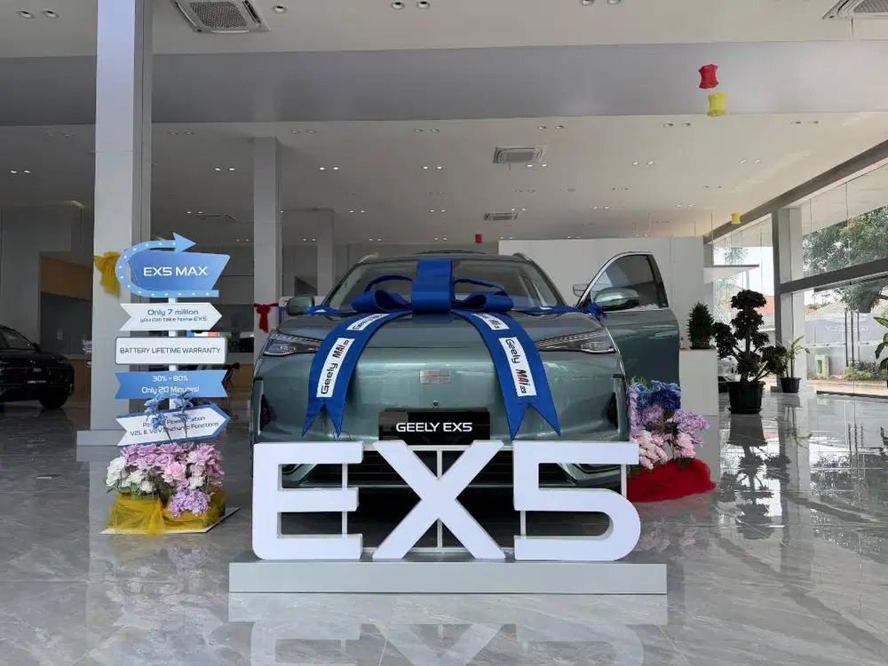 [Mobil Baru] DISKON BESAR GEELY EX5 DP MULAI 30JT