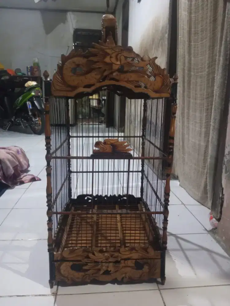 KANDANG JATI UKUR NO 2 LAYAK PAKAI 350 JUAL CEPAT