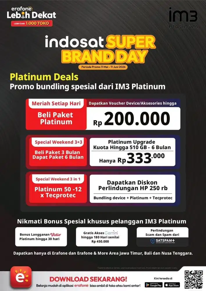 paket data 50 Gb akumulasi mulai 62 ribu saja