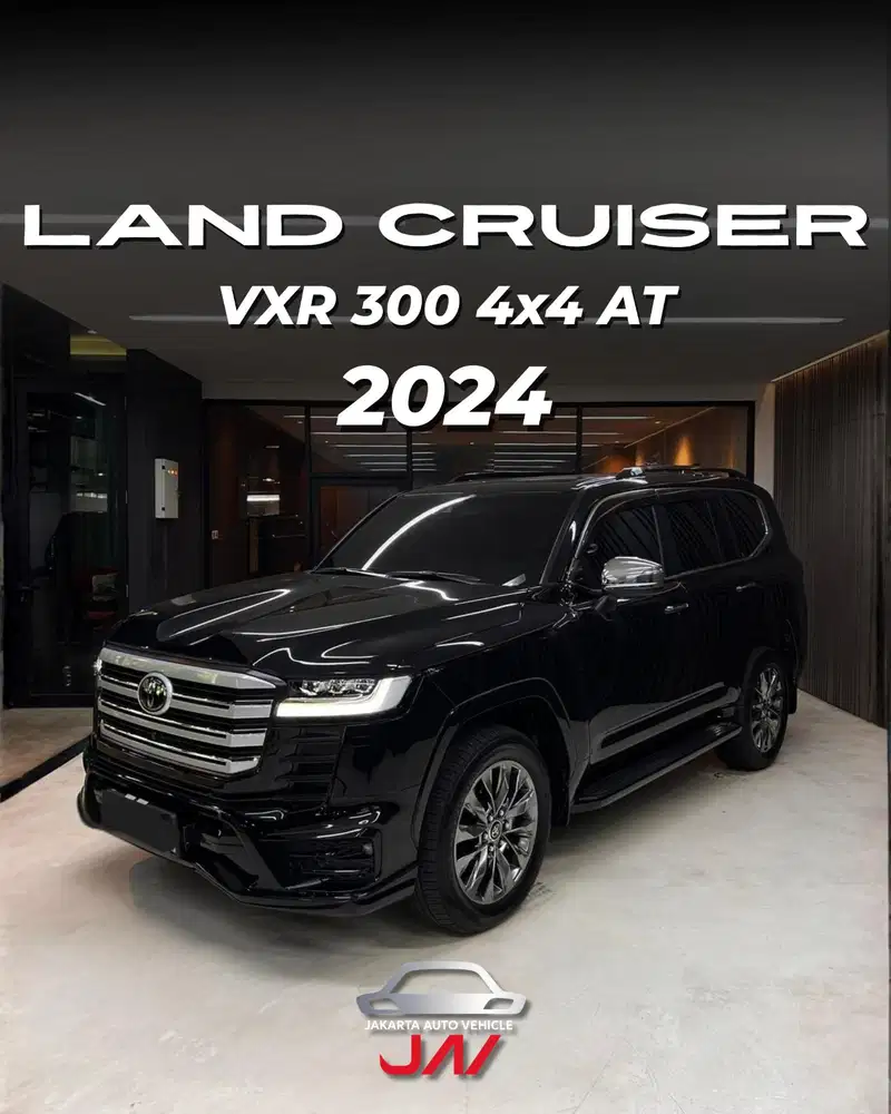 TOYOTA LAND CRUISER 300 VXR 4x4 AT 2024 / LOW ODO / LIKE NEW