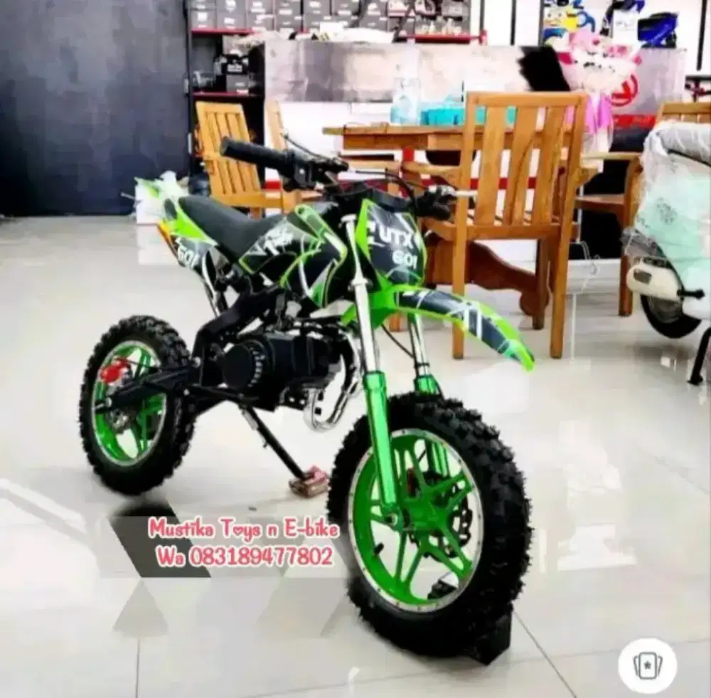 Promo Minitrail Anak Utx 49Cc, mesin 2tak, minyak campur,stok trbatas