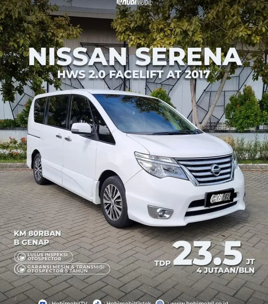 Serena Hws 2.0 Facelift AT Thn 2017
