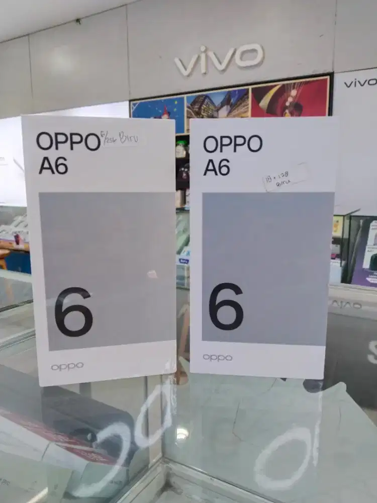 OPPO A6 , 6GB/128GB, 6GB/256GB, 7000mAh, 45W Garansi Resmi