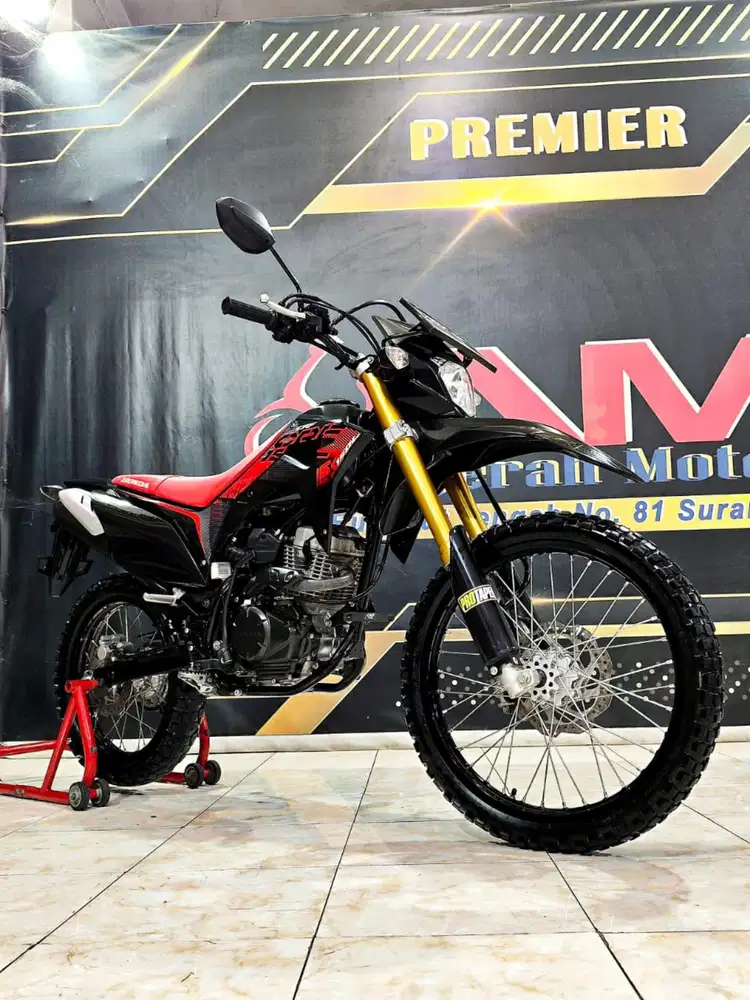 Super nyaman Honda CRF 150 L REG 2022 Odo 9rb anugerah motor rungkut