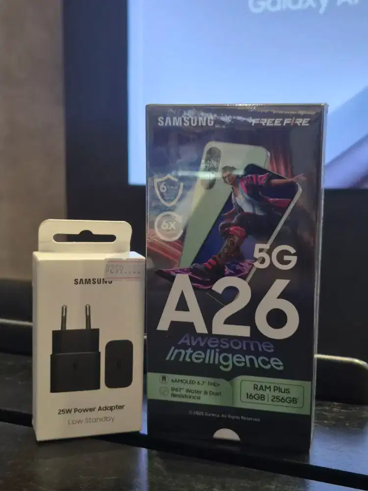 Free Adaptor 25W Samsung Galaxy A26