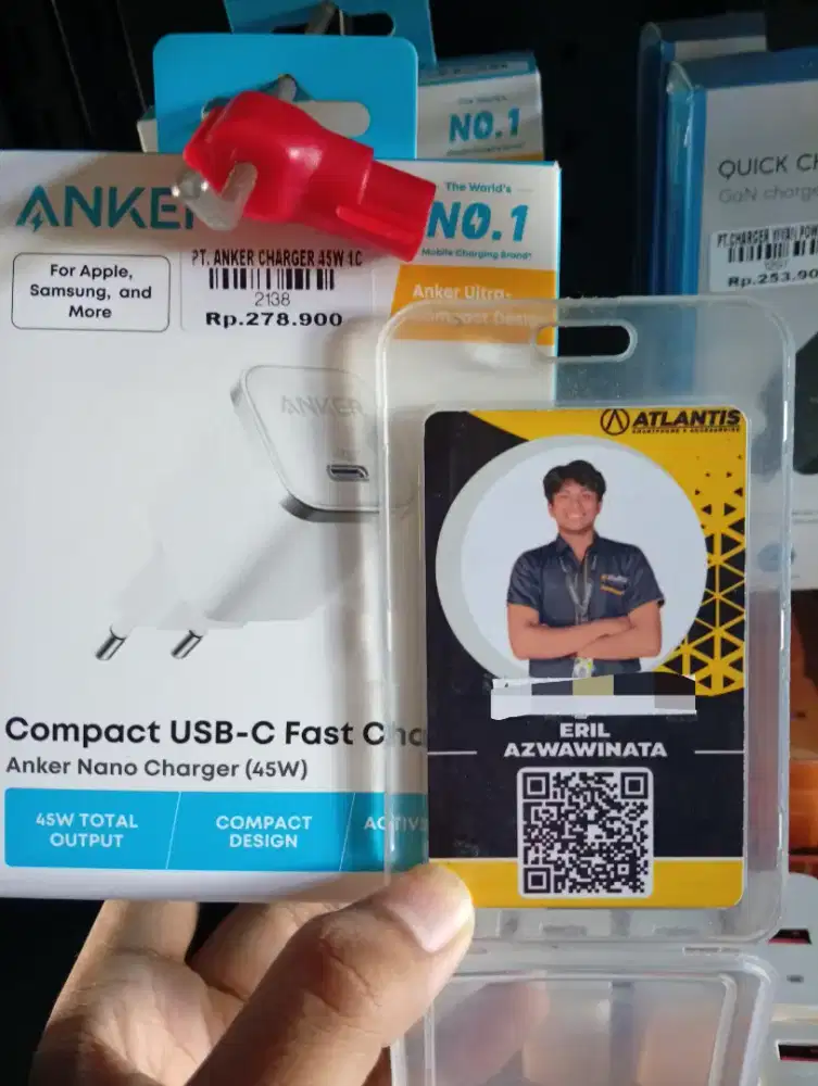 PT. ANKER CHARGER 45W 1C l ATLANTIS DAHSYAT