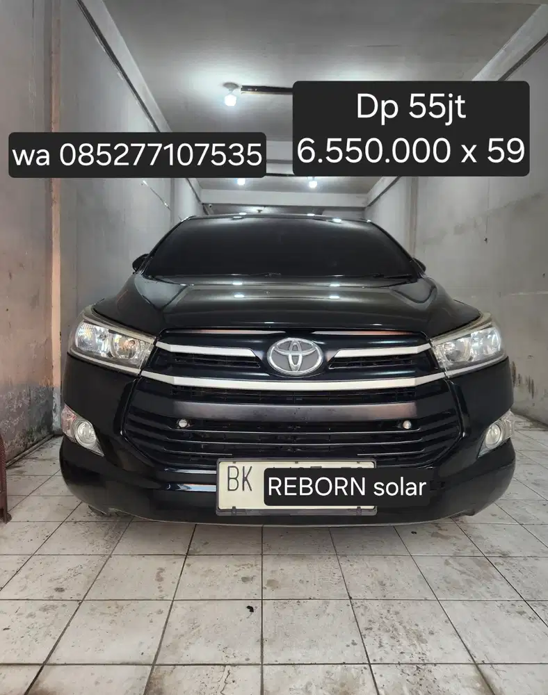 Innova Reborn solar G manual 2017 pemakaian 2018 Diesel