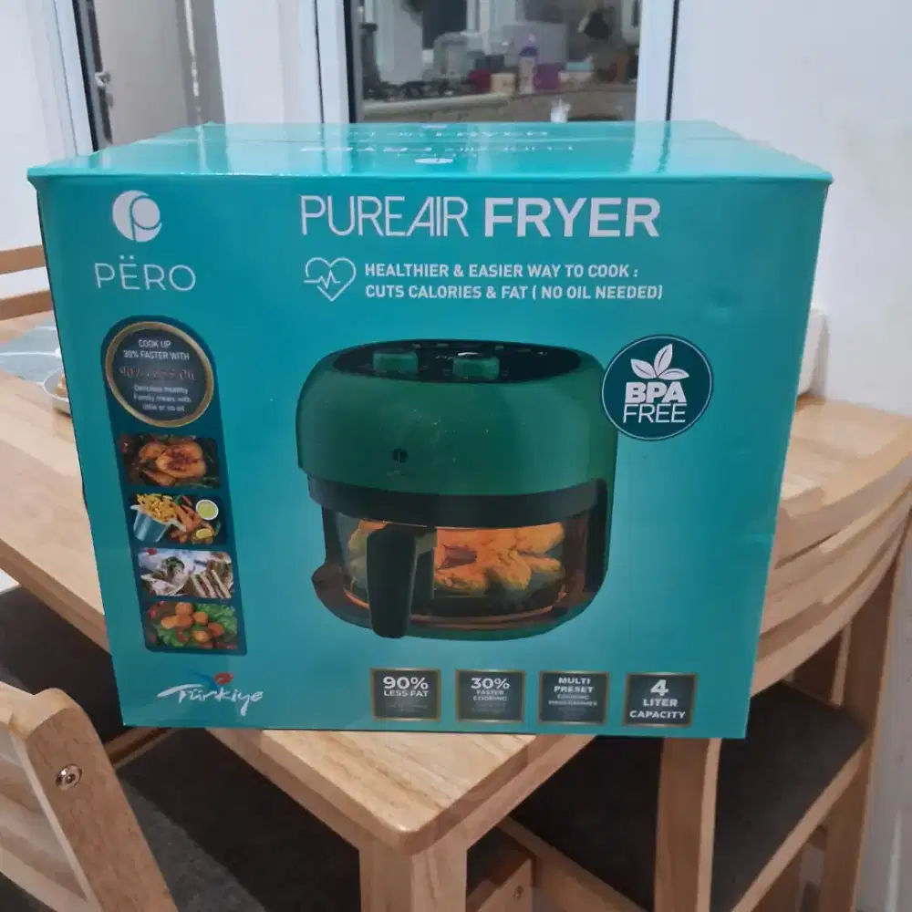Dijual pero pureair fryer baru