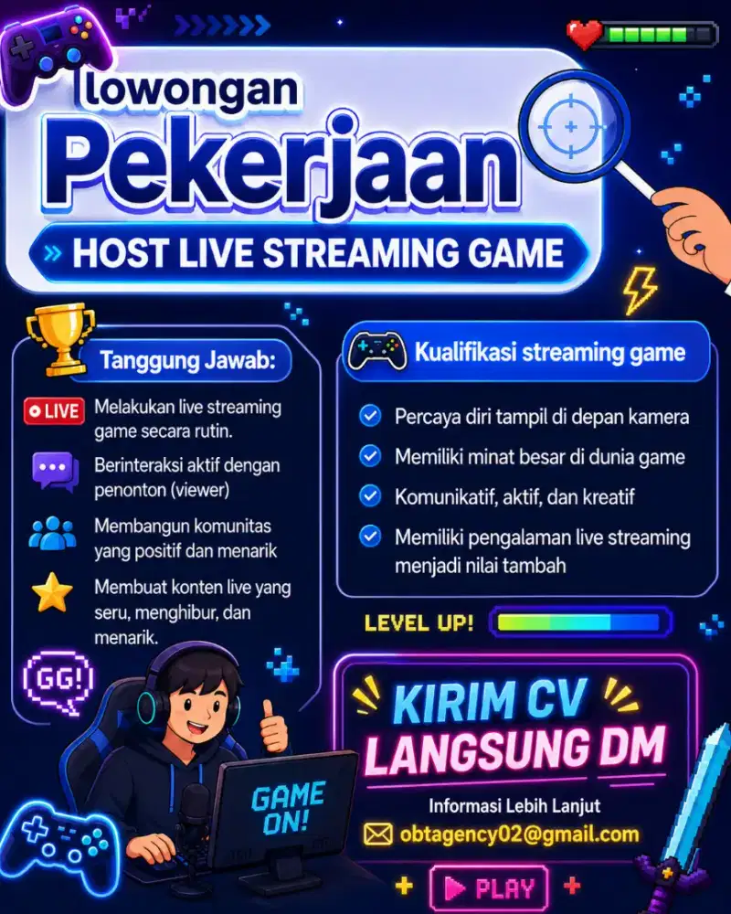 Talenta host streaming