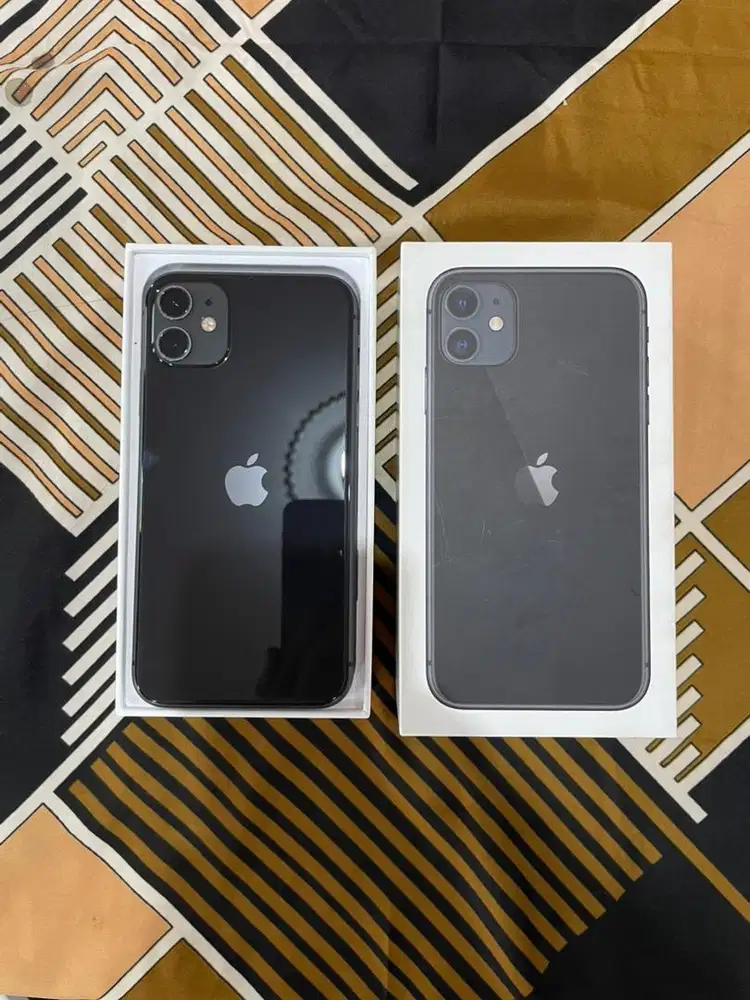 Iphone 11 128 gb ex ibox lengkap mulus