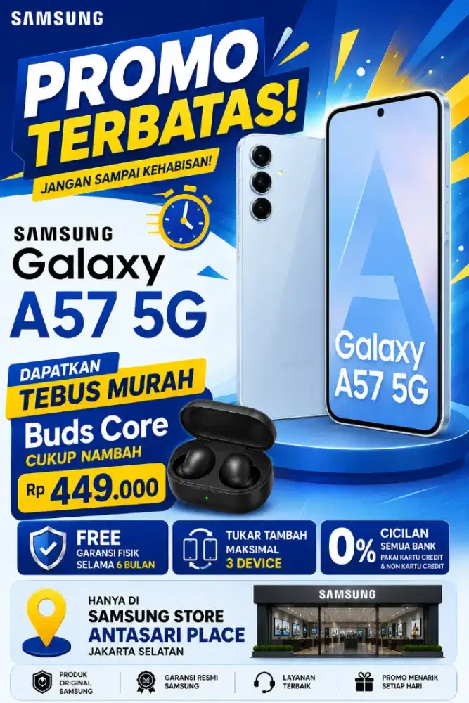 Promo A57 Free Upgrade Memory