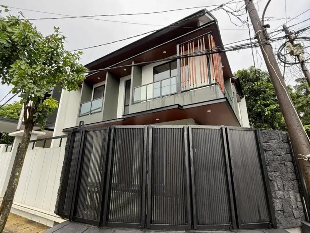 Dijual Rumah Brand New Hook Luas 2 Facade di BSD Siap Huni dekat Pasar Modern