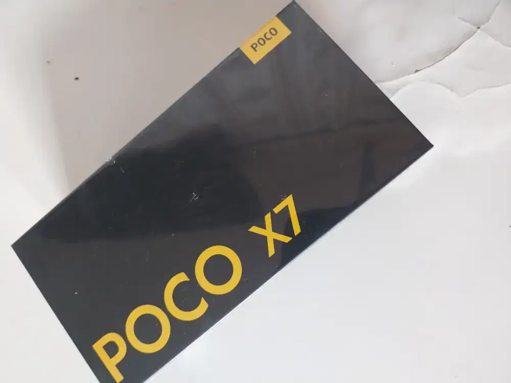 Xiaomi poco X7 12/512 new resmi murah