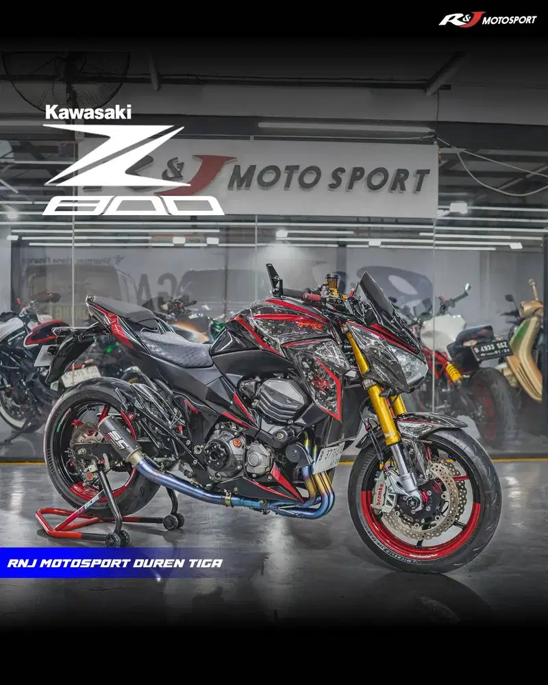 Kawasaki Z800 2013 SC Exhaust Project FS