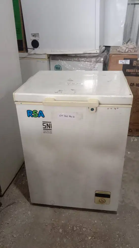 CUCI GUDANG RSA CF-160 Chest Freezer - Box Pendingin Frozen Food Ice C