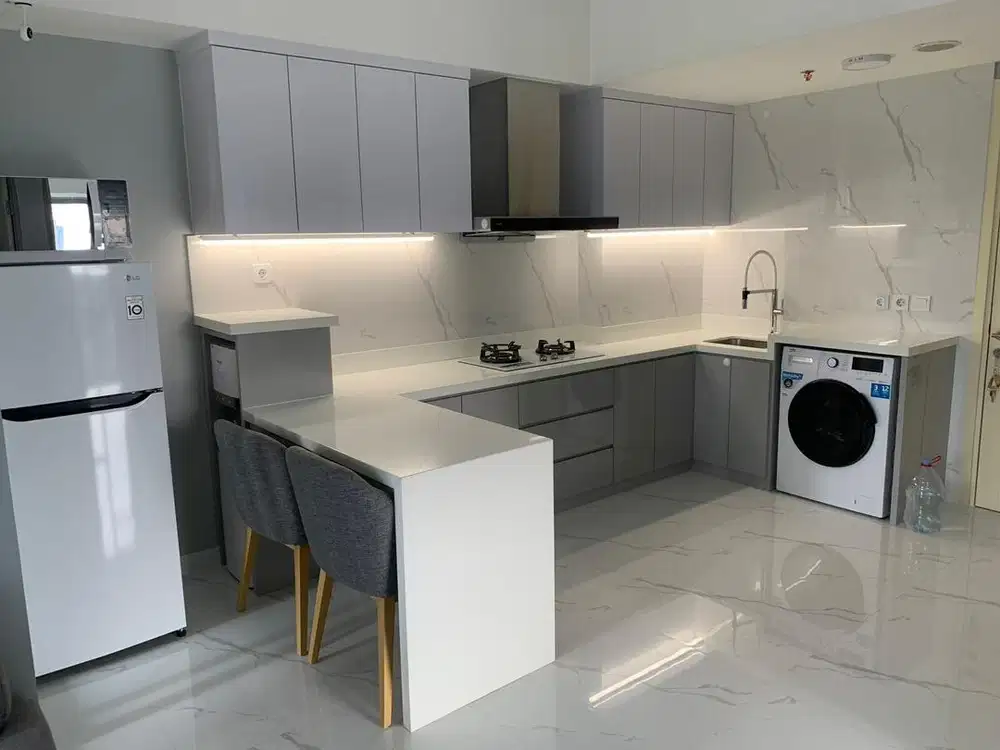 Disewakan M-Town/Mtown/M town residence 3BR jadi 2BR+1RT