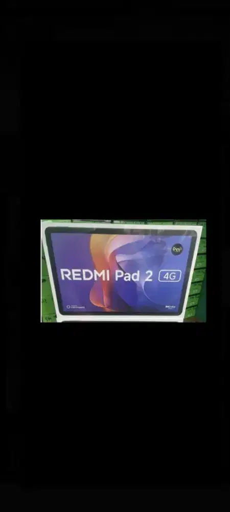 Tablet Xiaomi redmi pad 2 4G ram 6gb SIM card sinyal 4G LTE