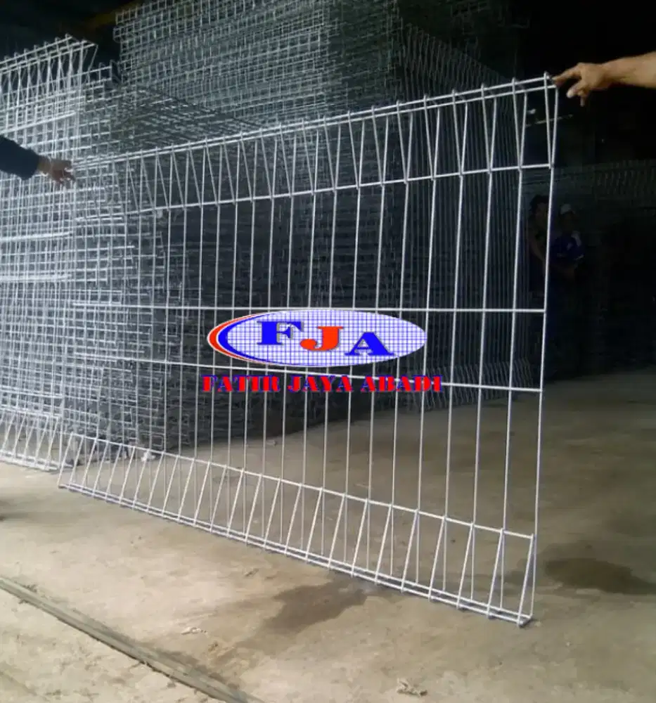 Pagar Brc T.90 cm x L.240 cm x Dia. 6 m Hot Dip Gapvanis