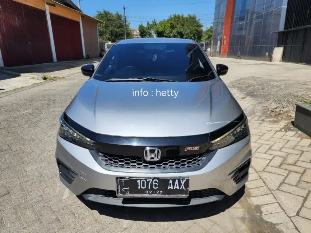 All New City RS Hatchback 2021 Matic, Silver