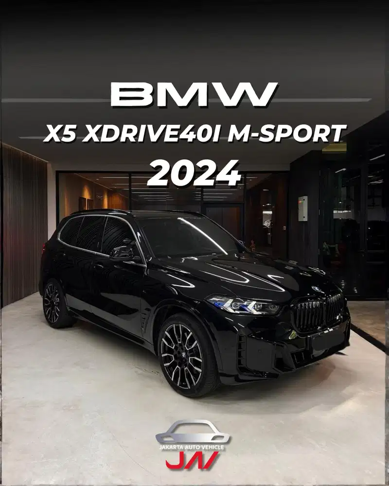 BMW X5 xDrive40i M Sport G05 LCI AT 2024 / MINT CONDITION / LIKE NEW