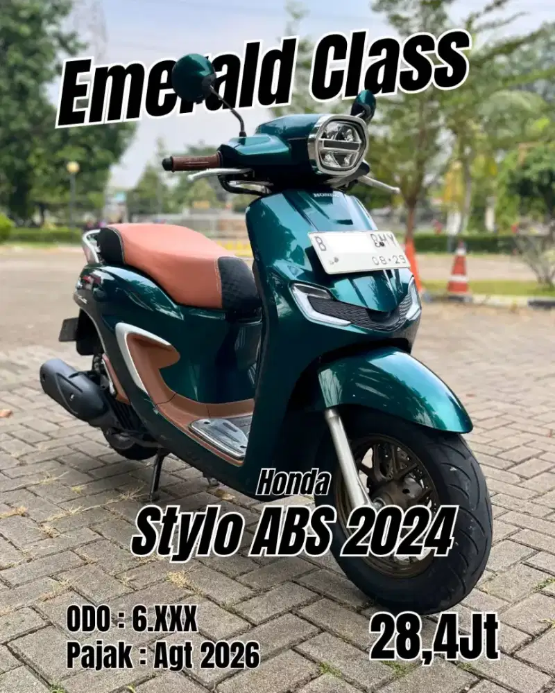 Cash Only Honda Stylo 160cc ABS 2024 Istimewa Km low