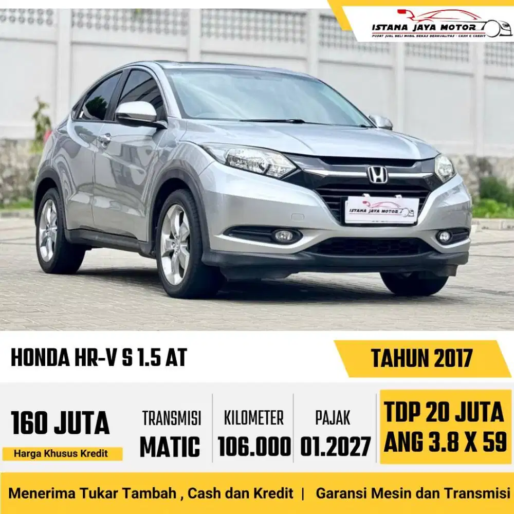 [FIRST HAND] Honda HR-V S 1.5 Automatic 2017