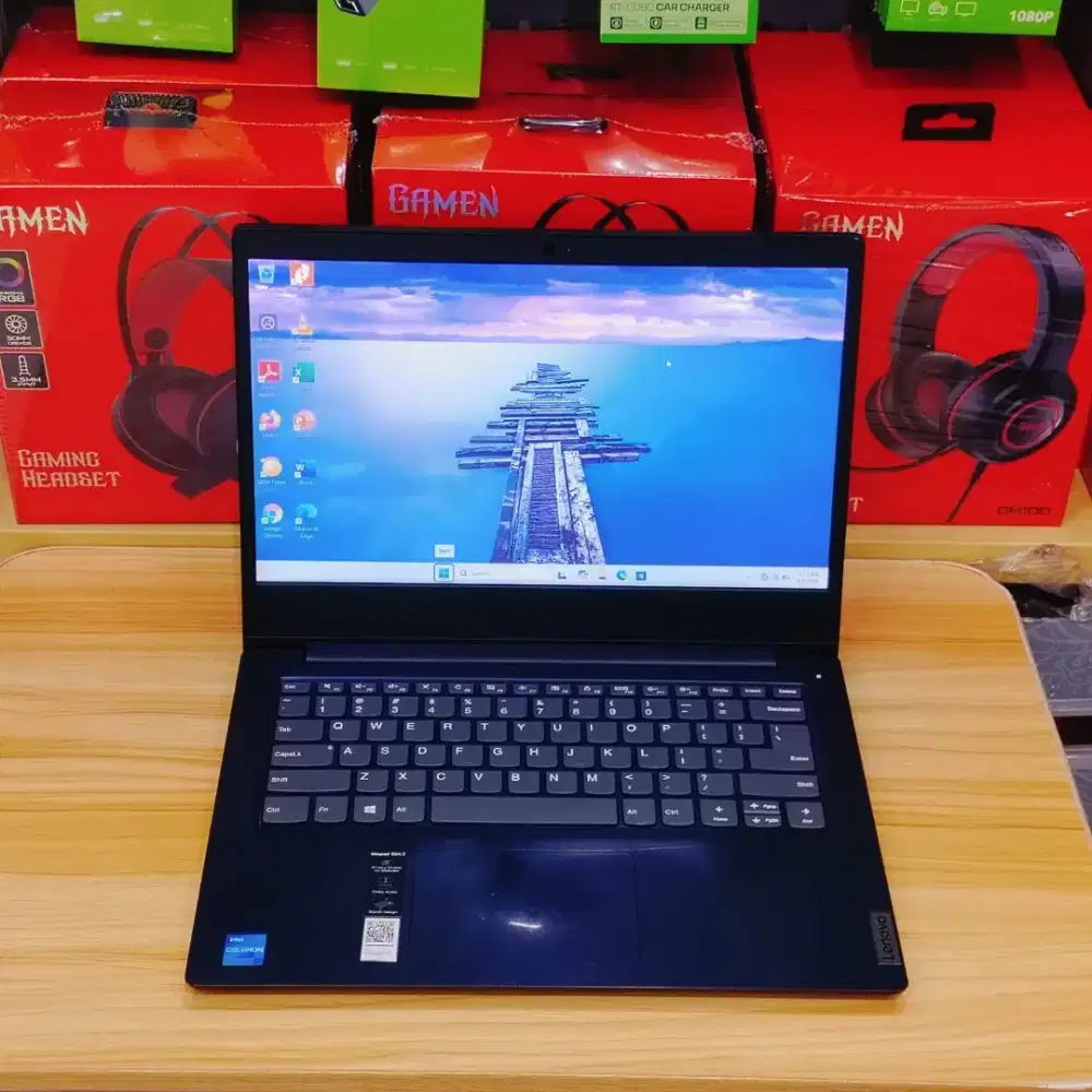PROMO Lenovo IdeaPad 3 14ADA05 Slim N4020 RAM 4/256GB SSD  Siap Pakai
