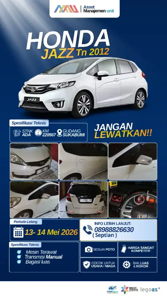 HONDA JAZZ 2012