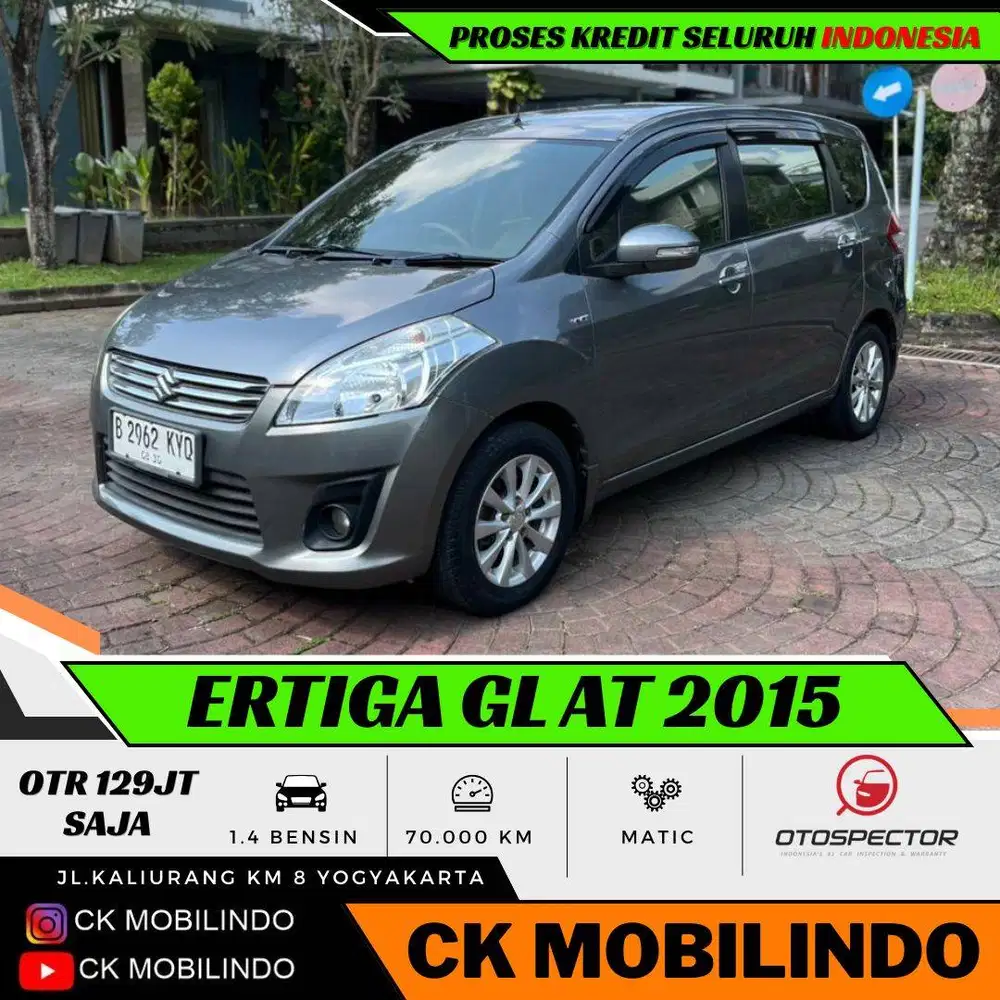 Suzuki Ertiga GL Matic 2015 ANTIK ISTIMEWA DP Minim Mobilio