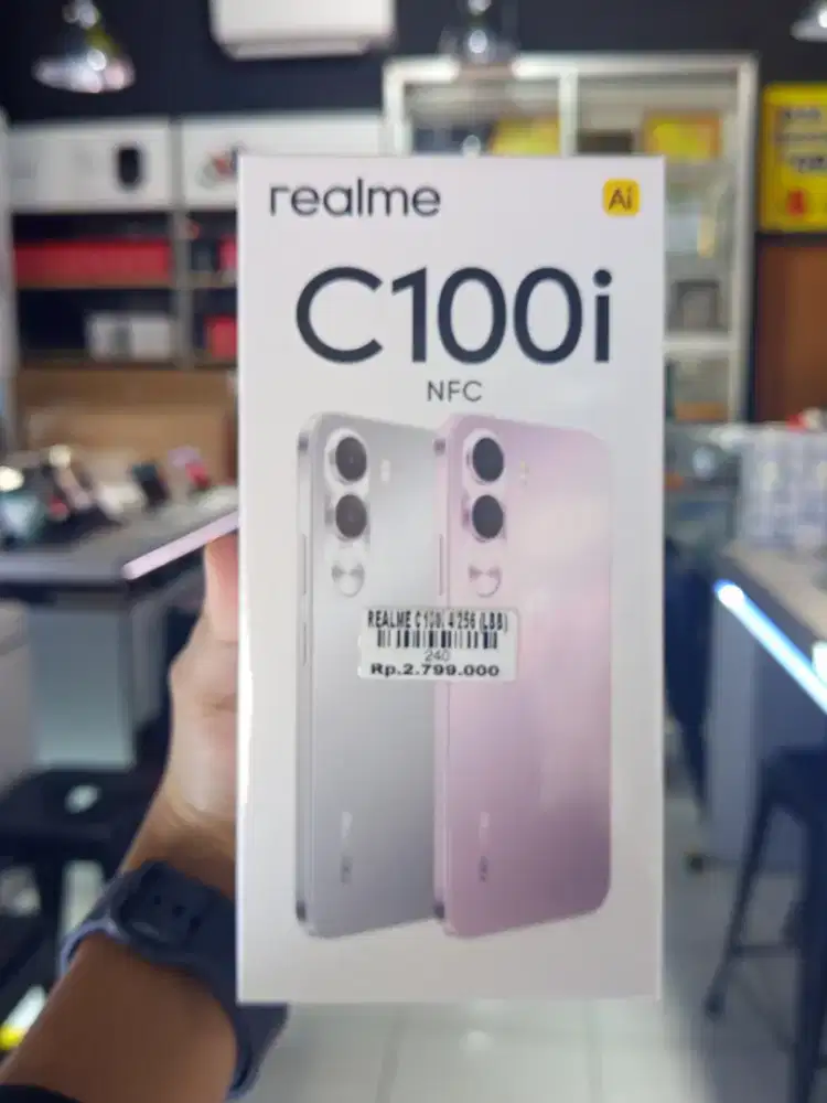 REALME C100i 4/256 GB READY STOCK DI ATLANTIS JEMPONG
