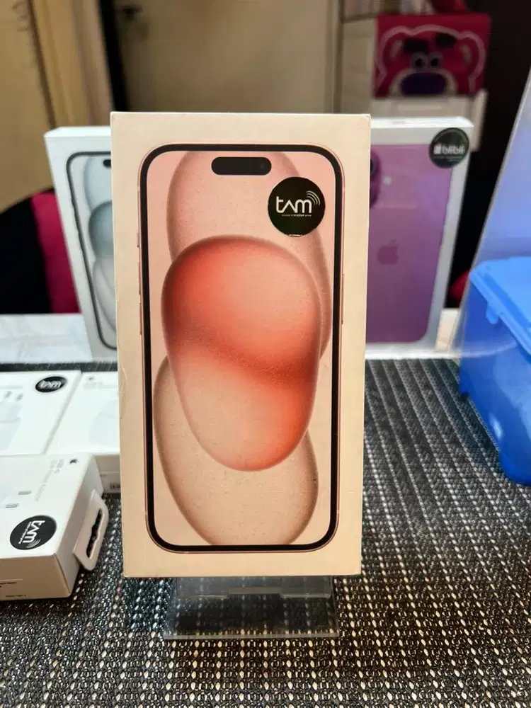 Iphone 15 basic 128 pink new segel ibox
