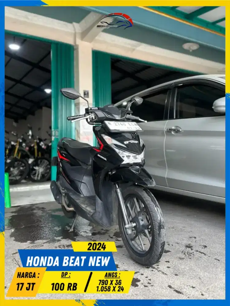 HONDA BEAT NEW 2024 GASSKEUN BOLOH HIKMAH MOTOR KEPUH MALANG