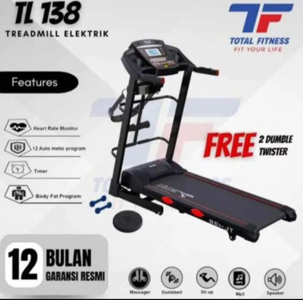 TREADMILL ELEKTRIK TL 138