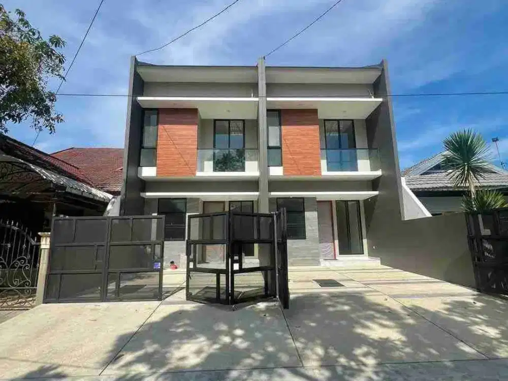 JUAL Rumah Baru Baruk Row 3mbl ,Utara dekat Merr, Ubaya , Jemursari