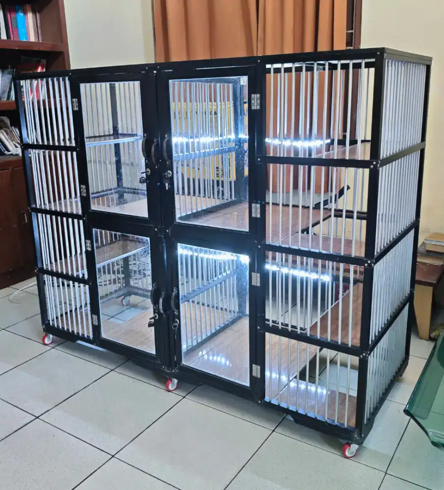 Kandang Kucing Aluminium Preloved BSH British Scottish Persia Himalaya