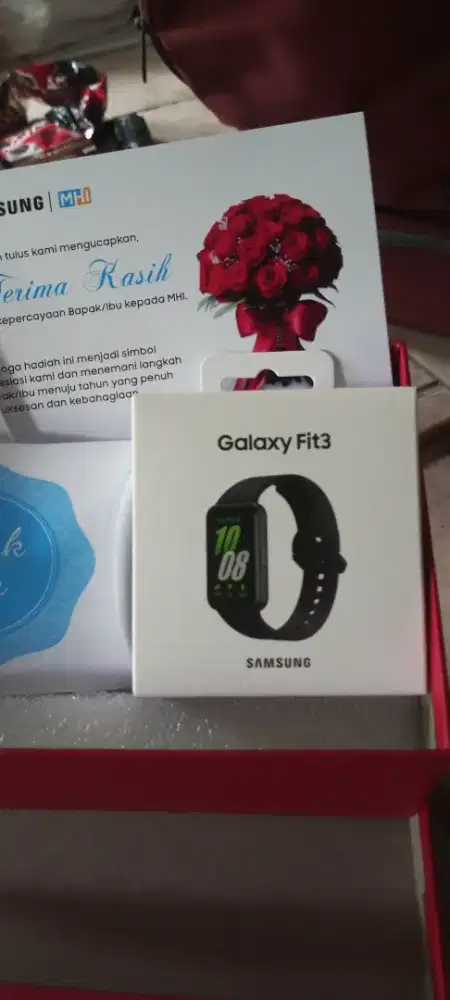 Jam Tangan Galaxy Fit3 Gray Ori