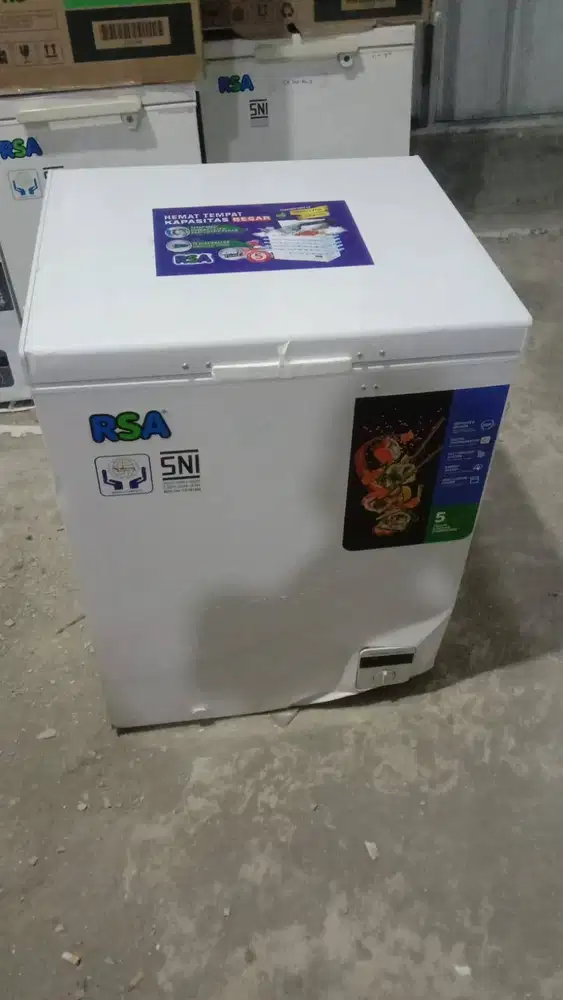 CUCI GUDANG RSA CF-160 Chest Freezer - Box Pendingin Frozen Food Ice C