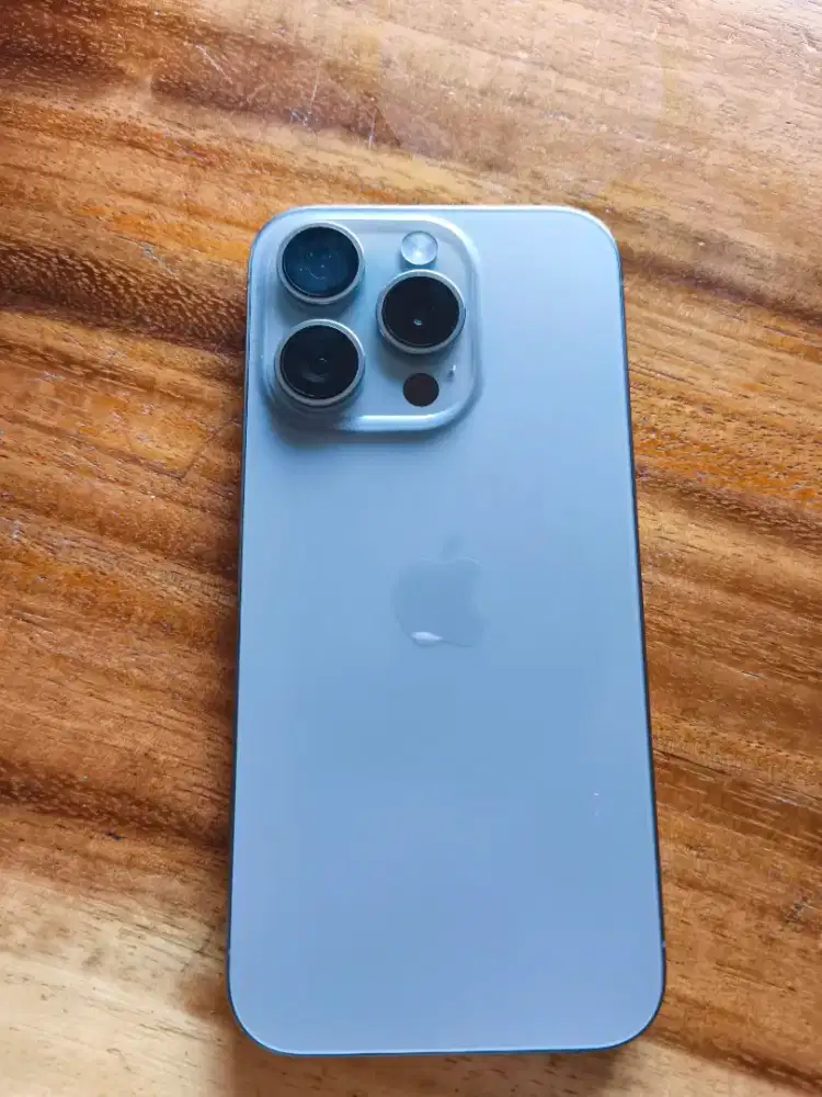 Dijual iphone 15pro 128gb ori ex blibli - free casing premium