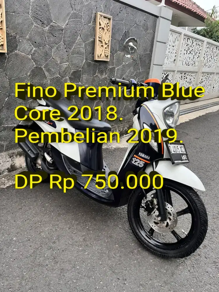 Fino 2018. Beli 2019. Pajak ON. Standar. Mulus. Ban OK. Cash/Kredit/TT