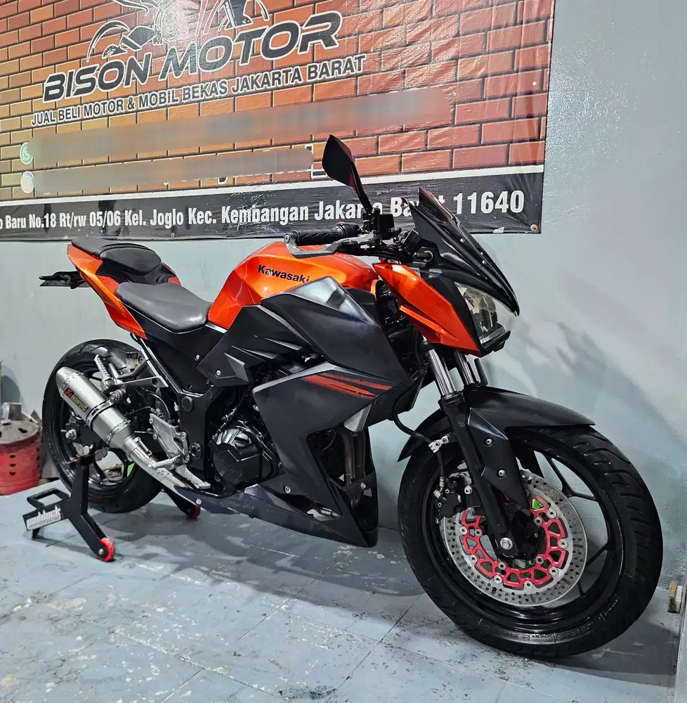 Istimewa! KAWASAKI NINJA Z250 FI 2014 Pajak on Z 250 fi