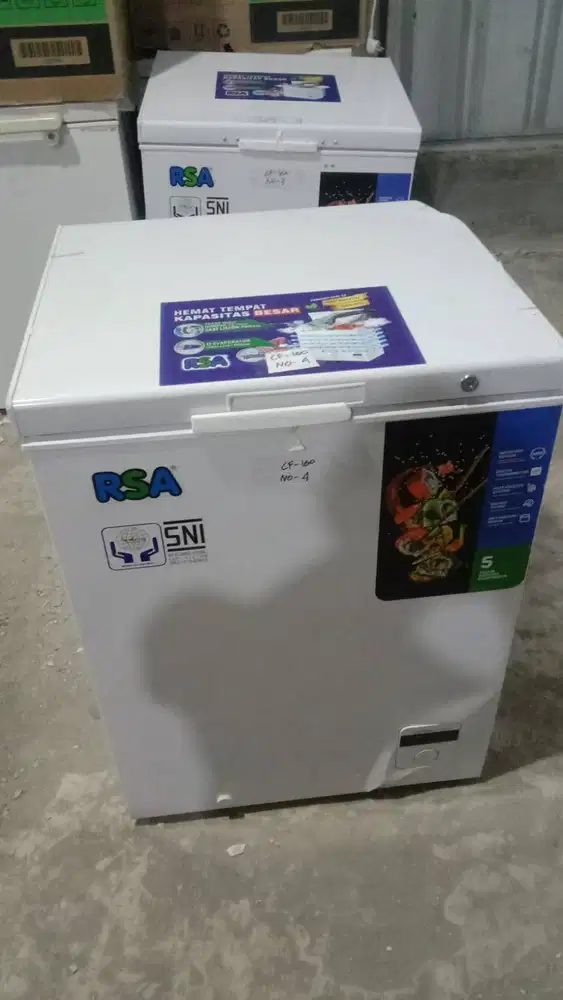 CUCI GUDANG RSA CF-160 Chest Freezer - Box Pendingin Frozen Food Ice C