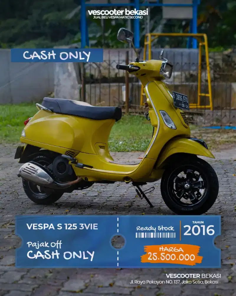 Vespa S 3VIE 125 2016