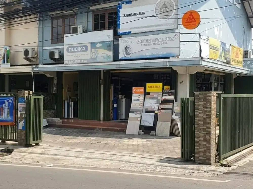 DIJUAL RUKO, TEMPAT TINGGAL, ATAU KANTOR STRATEGIS DI MAINROAD GUNUNG BATU BANDUNG TOL PASTEUR