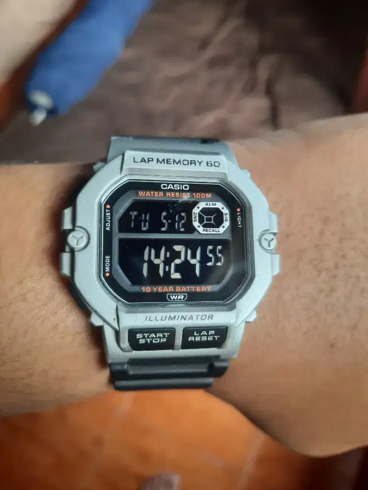 CASIO WS-1400H NEGATIVE DISPLAY