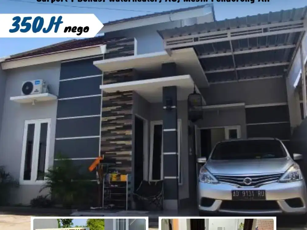 Dijual Rumah Kota Karanganyar  Perumahan griya manunggal Ngijo Tengah