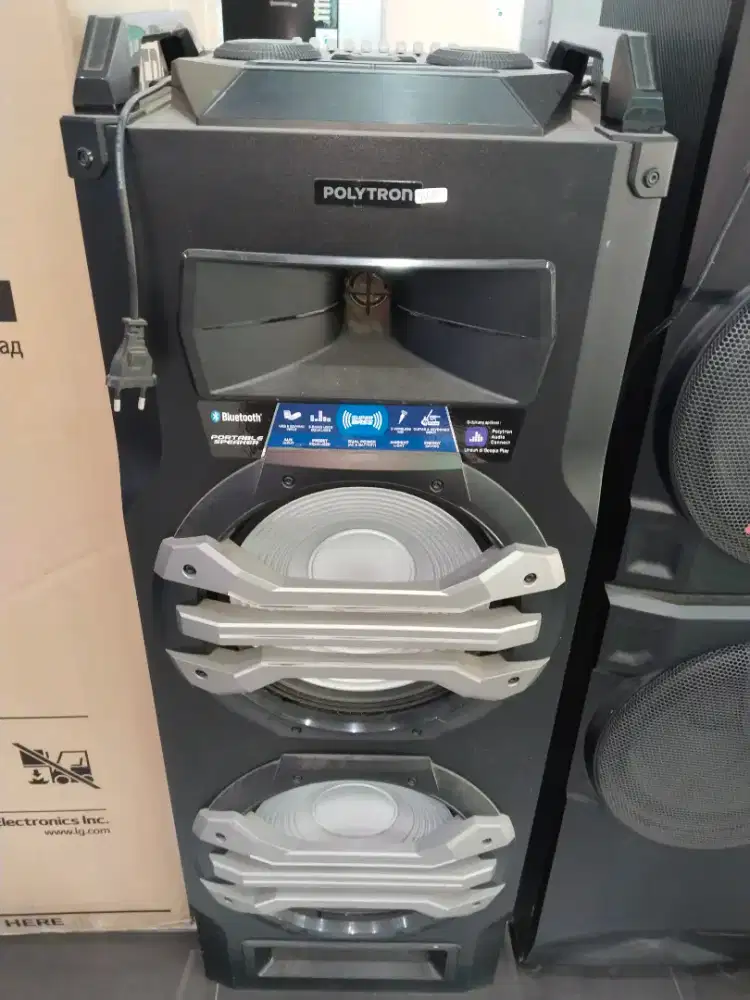 CUCI GUDANG SPEAKER POLYTRON PTS-2K25